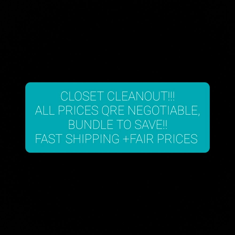 Closet clean out